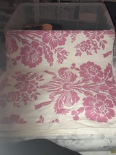 Laura Ashley Material Pink And White.