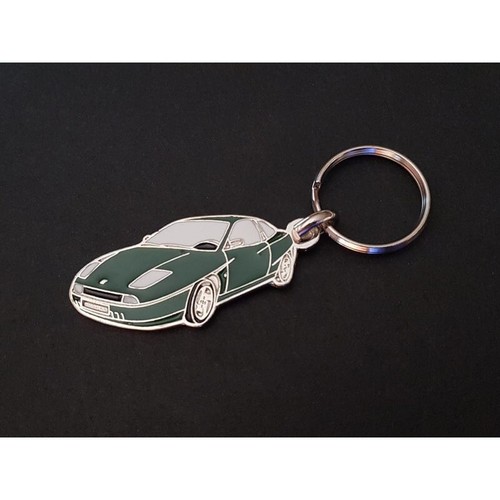 Fiat coupe profile - profile, keychain