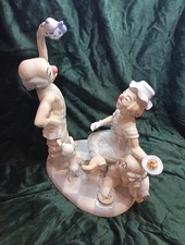 Rare Large Casades Porcelain