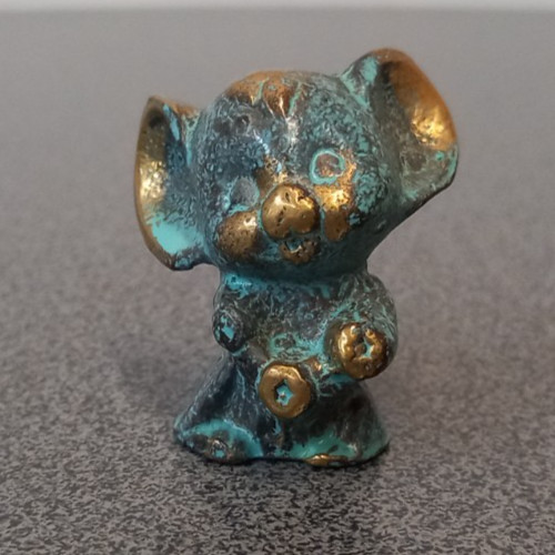Handmade bronze metal small - metal,