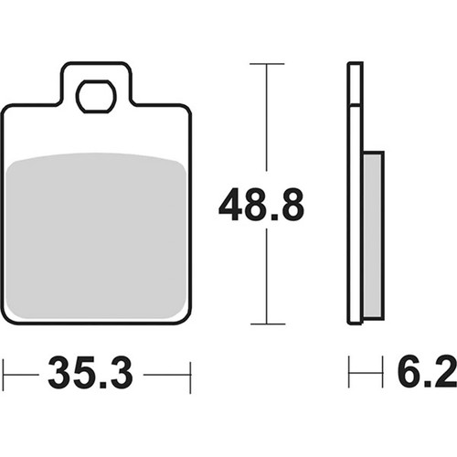 Sbs 202ms brake pads - sbs,
