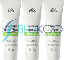Urtekram Organic Aloe Vera Toothpaste - 75ml (Pack of 3)