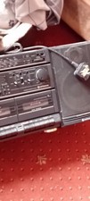 Vintage ghetto blaster with - vintage,