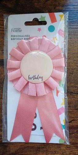 Personalised birthday pink - personalised,
