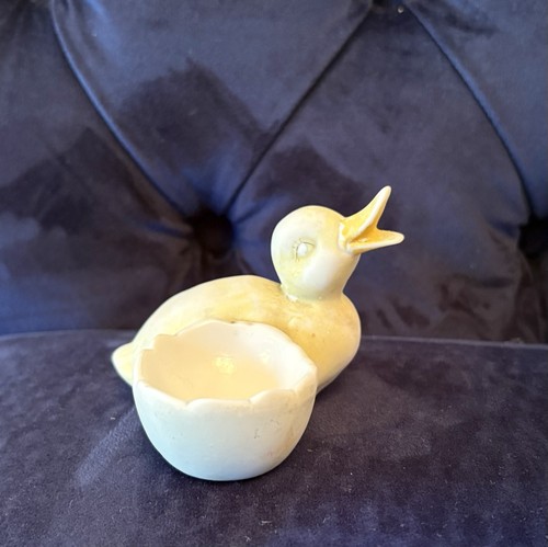 Vintage ceramic duck egg cup - vintage,