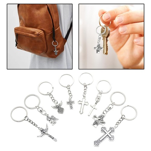 8pieces jesus cross charms - jesus,