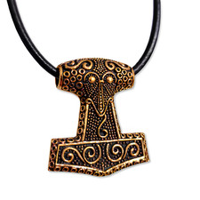 Bronze Thors Hammer Mjolnir