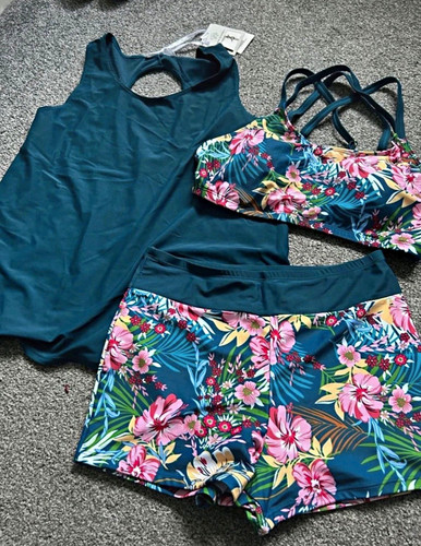 Women piece swimming - swimming, set
