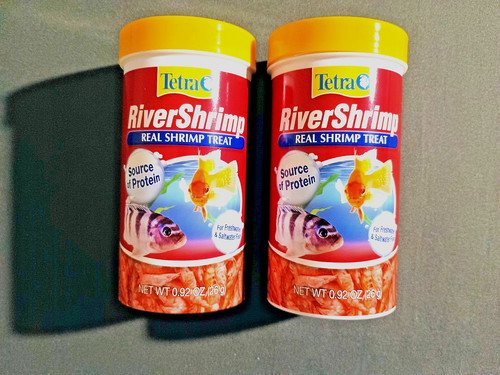 Natural river shrimp treat - (2)natural,