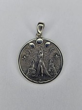 Triple Goddess Moon Pendant