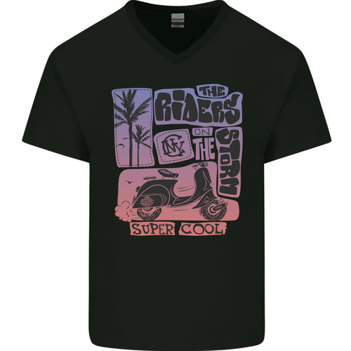 Scooter the riders - scooter, on