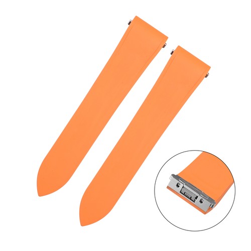 Orange rubber strap band for - rubber,