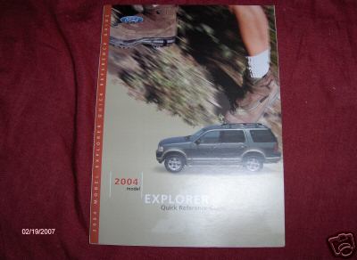 2004 ford explorer quick - explorer,