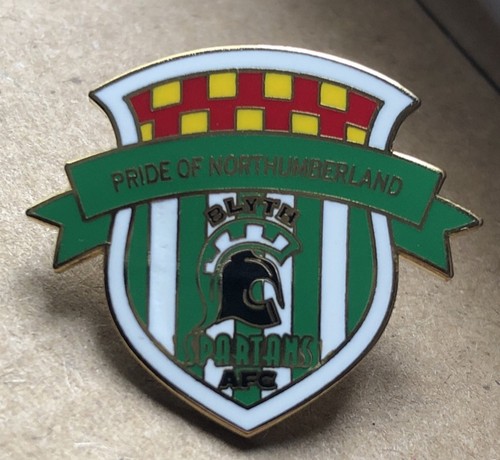 Blyth spartans enamel pin - spartans,