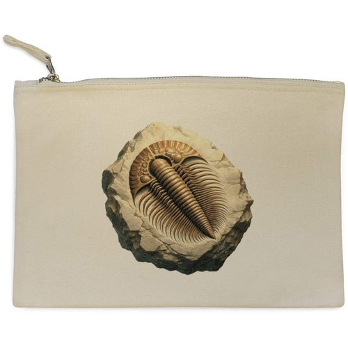 Trilobite fossil rock canvas - 'trilobite,