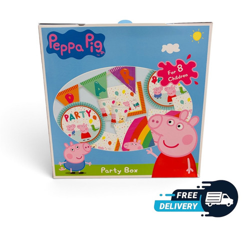 Peppa pig party box 8 - pig, a