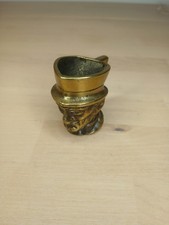 MINIATURE TOBY JUG BRASS figure