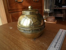 Antique Brass Liptons Souvenir