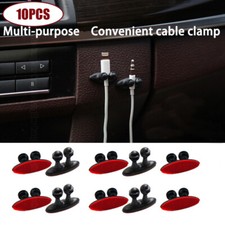 10pcs Car Wire Cable Holder Tie Clip Organizer Charger Line Clasp Accessories