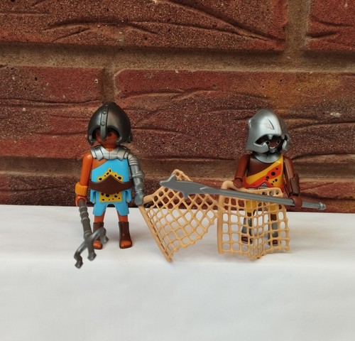Playmobil roman gladiators - gladiators, x2