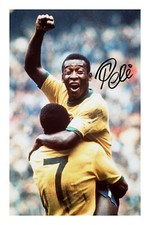 Pele Signed A4 Photo Print
