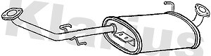 Klarius box with - centre, pipe