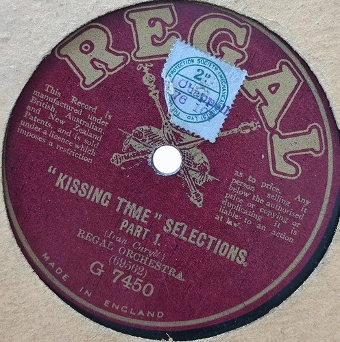 Vintage regal records - vintage, 78