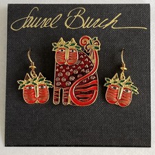 Laurel Burch Brooch and