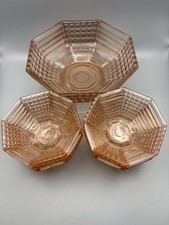 Vintage Art Deco 7 Piece Pink