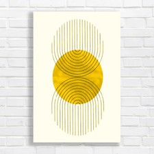 Minimalist sun modern abstract - minimalist,