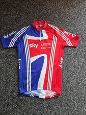 Adidas Sky Sports Cycling Top – UK 33/34 – Red, White & Blue