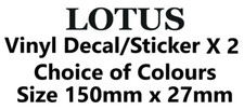Lotus Decal/Sticker x 2 pcs