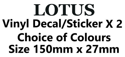 Lotus decal sticker - lotus, pcs