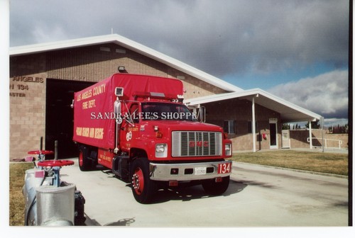 Fire truck search rescue - fire, 134