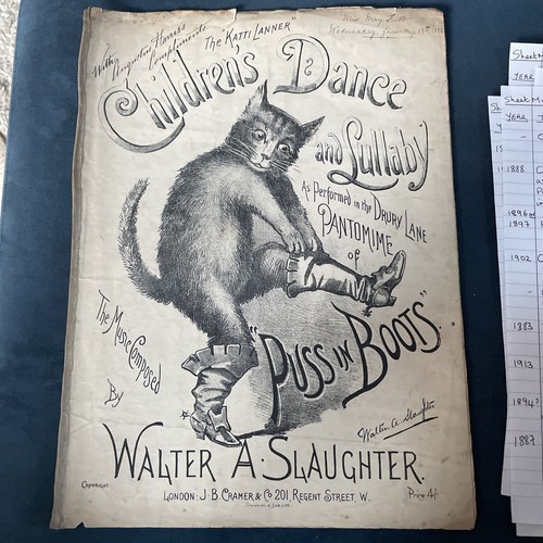 Old rare sheet music the - music, ‘the