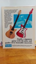 WESTONE GUITAR THUNDER CONCORD GUITAR ORIGINAL 1982 PRINT AD 11 X 8.5  A7
