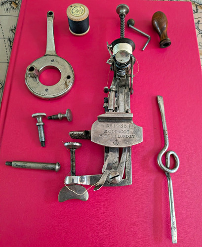 Antique moldacot pocket - pocket, sewing