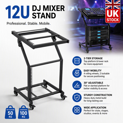 12u mixer stand layer - dj,