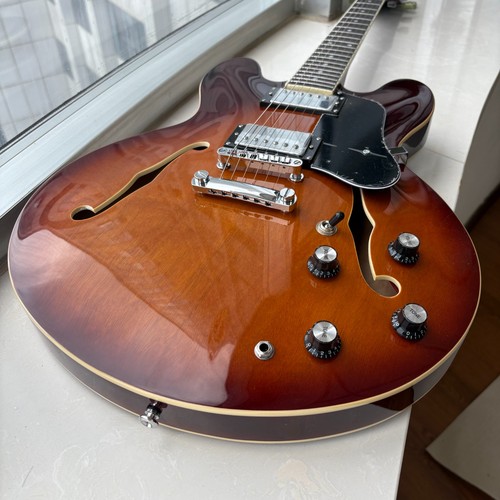 Custom brown es335 electric - es335,