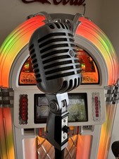 SM55 Sure Microphone. Retro