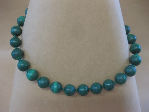 Vintage malachite beaded - vintage,