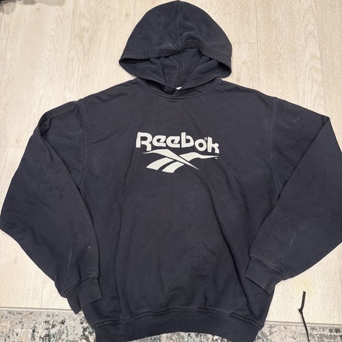 Vintage y2k reebok hoodie mens - y2k,