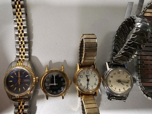 Lot vintage timex watches - lot,