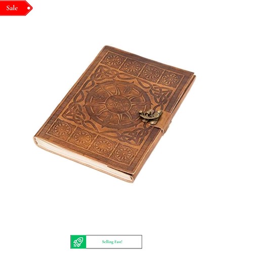 Sorcha leather journal - leather,