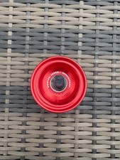 YoyoFactory Equilateral - Red, Minor damage around the rims - RARE