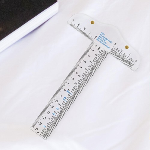 Clear acrylic square ruler - square,