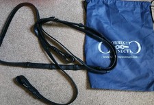 Correct Connect Thumb Grip Rubber Reins Black Full