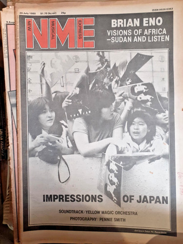 Nme july 1980 - nme, 1980: