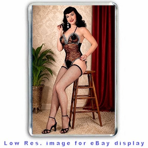 Retro glamour bettie page - retro,