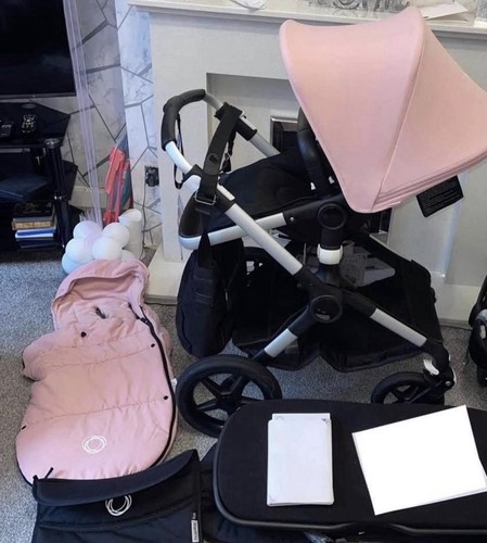 Bugaboo fox pink - pink, pram